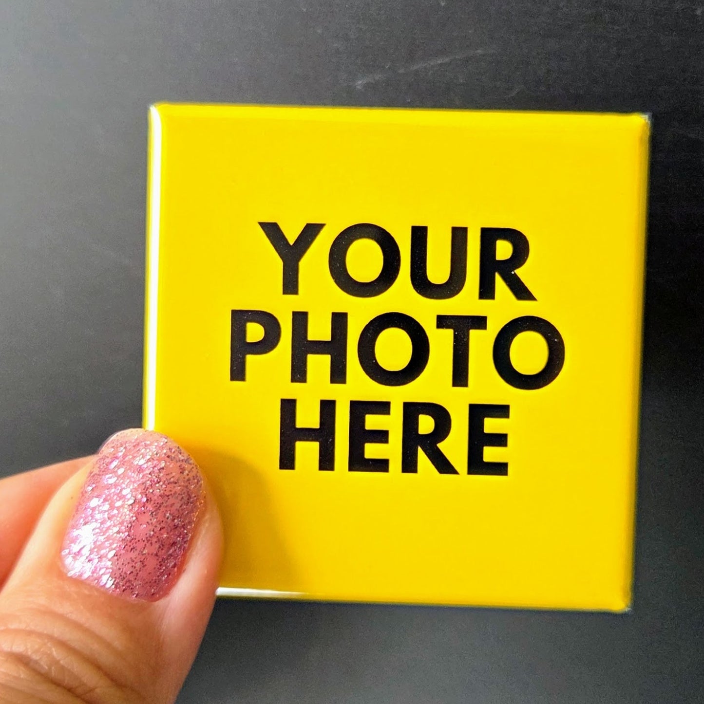 Set of 9 - 2" Square Photo Magnets